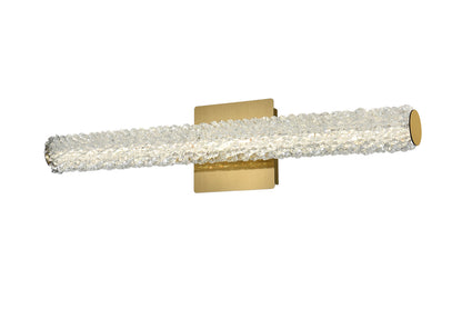 Bowen 24 inch Adjustable LED Wall Sconce in Satin Gold