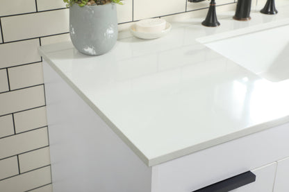 48 inch Single bathroom vanity in white