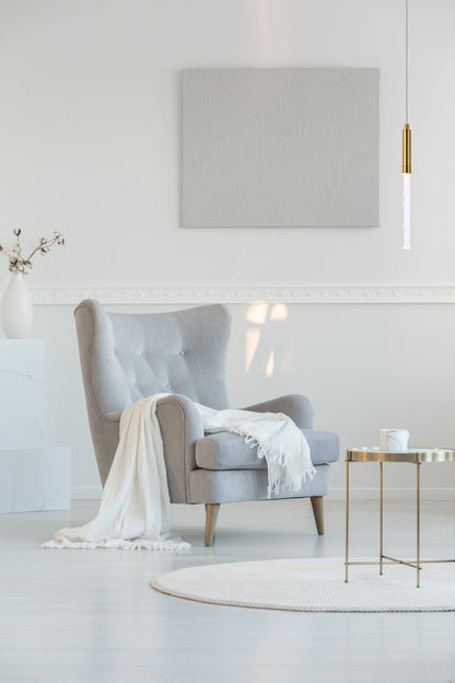 Ruelle 1 light Gold Pendant