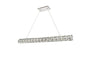 Valetta Integrated LED chip light Chrome Chandelier Clear Royal Cut Crystal