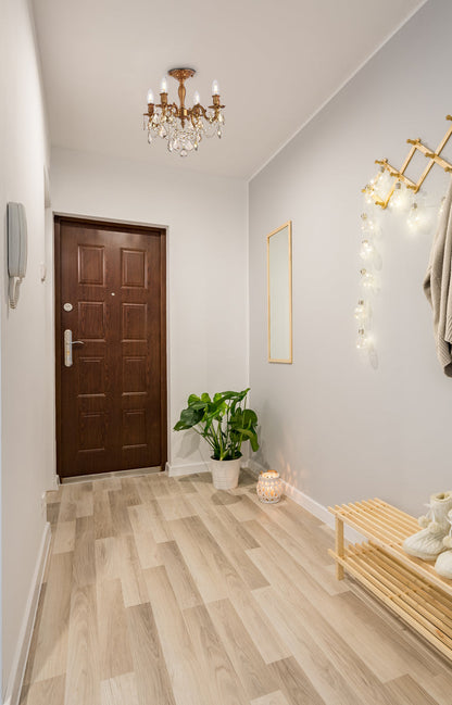 Rosalia 4 light French Gold Flush Mount Golden Teak (Smoky) Royal Cut Crystal