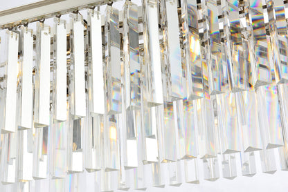 Sydney 12 light polished nickel Chandelier Clear Royal Cut Crystal