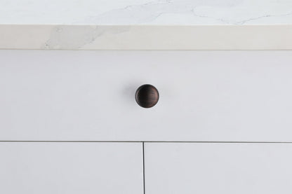 Cadon 1.2" Diameter Oil-rubbed Bronze Mushroom Knob Multipack (Set of 10)