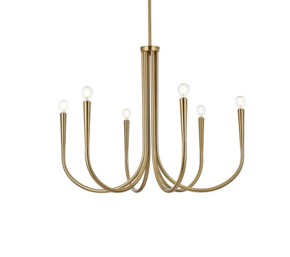 Layne 30 inch chandelier in Gold