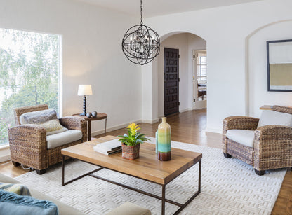 Geneva 6 light Dark Bronze Chandelier Silver Shade (Grey) Royal Cut crystal