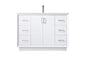 48 Inch SIngle Bathroom Vanity In White