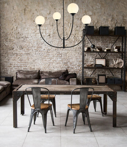 Nyomi 42 inch chandelier in Black