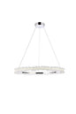 Laurel LED 34 inch Chrome pendant