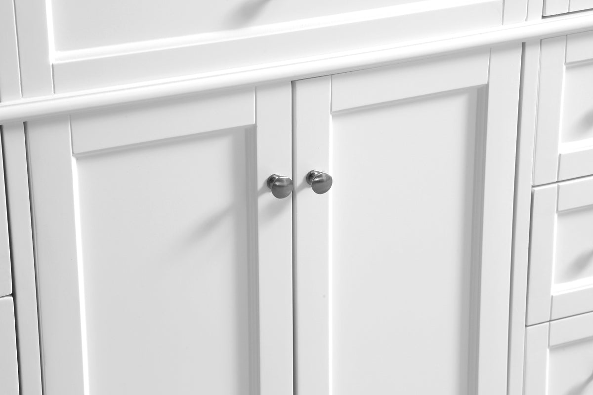 48 In. Single Bathroom Vanity Set In White