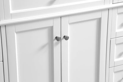 48 In. Single Bathroom Vanity Set In White