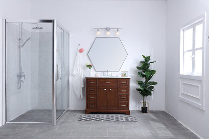 Collier 3 light Chrome and Clear glass Wall sconce