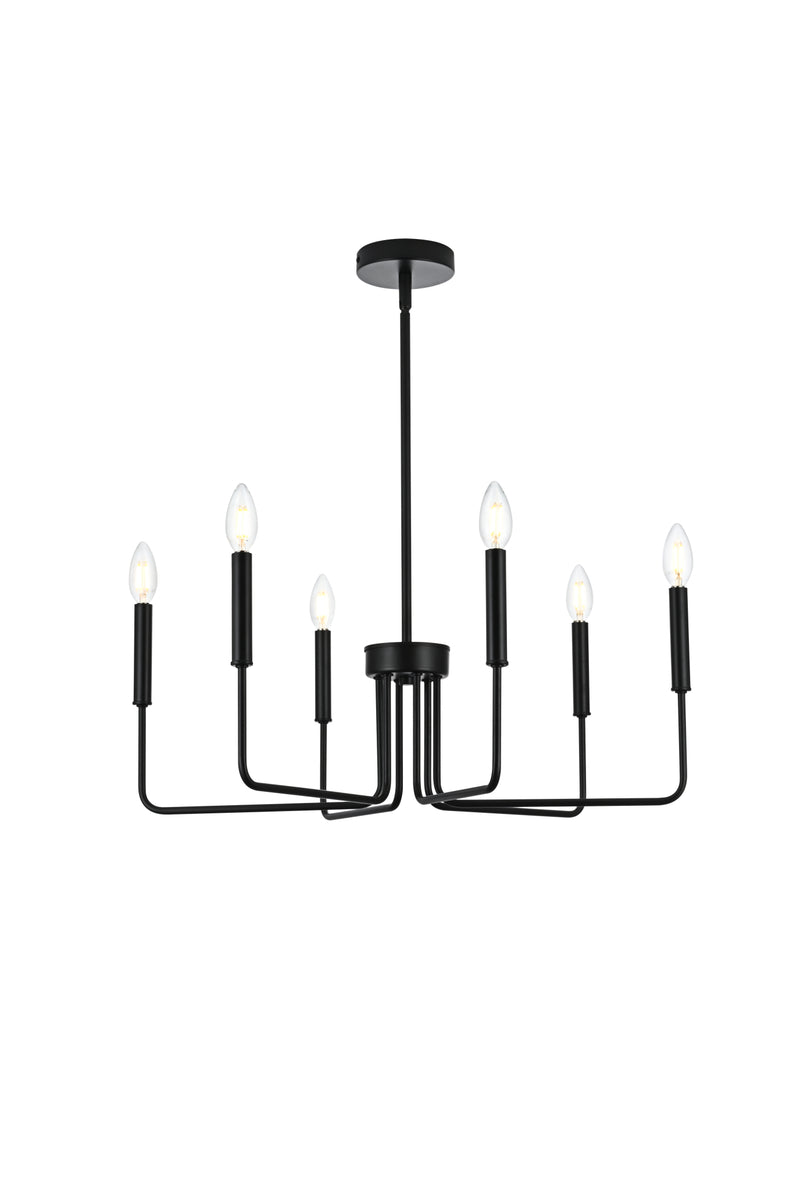 Willa 26 inch Pendant Light in Black
