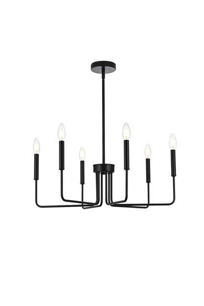 Willa 26 inch Pendant Light in Black