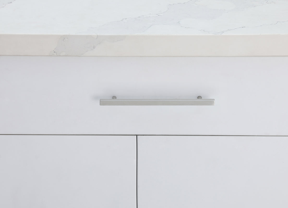 Dior 7-9/16" Center to Center Brushed Nickel Bar Pull Multipack (set of 10)