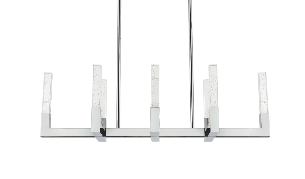 Noemi 42 inch Adjustable LED Pendant in Chrome
