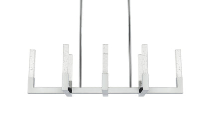 Noemi 42 inch Adjustable LED Pendant in Chrome