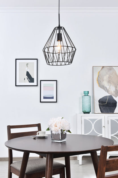 Candor 1 light black Pendant