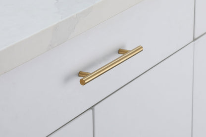 Quinn 5" Center to Center Brass Bar Pull Multipack (set of 10)