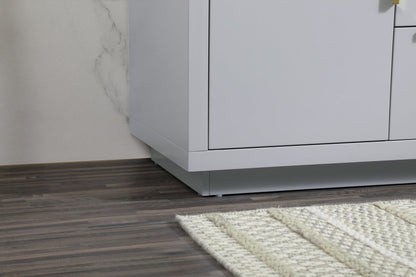 30 inch Single bathroom vanity in grey