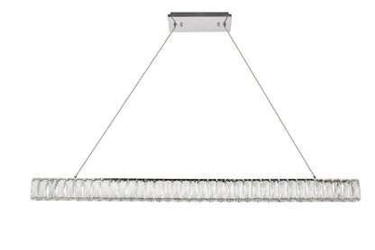 Monroe Integrated LED chip light Chrome Chandelier Clear Royal Cut Crystal