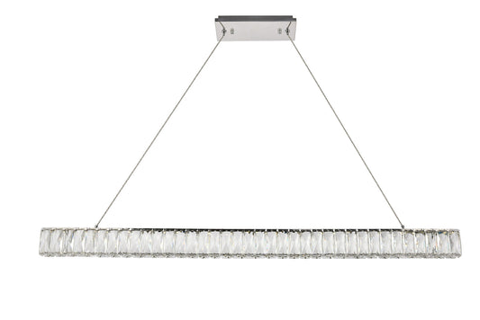 Monroe Integrated LED chip light Chrome Chandelier Clear Royal Cut Crystal