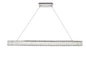 Monroe Integrated LED chip light Chrome Chandelier Clear Royal Cut Crystal