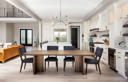 Axel 10 Lights polished Nickel Pendant