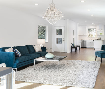 Maria Theresa 37 light Chrome Chandelier Clear Royal Cut Crystal