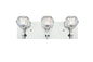 Graham 3 Light Wall Sconce in Chrome