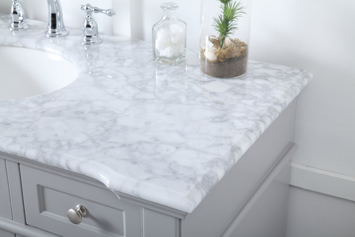 48 inch Single Bathroom Vanity set in Grey