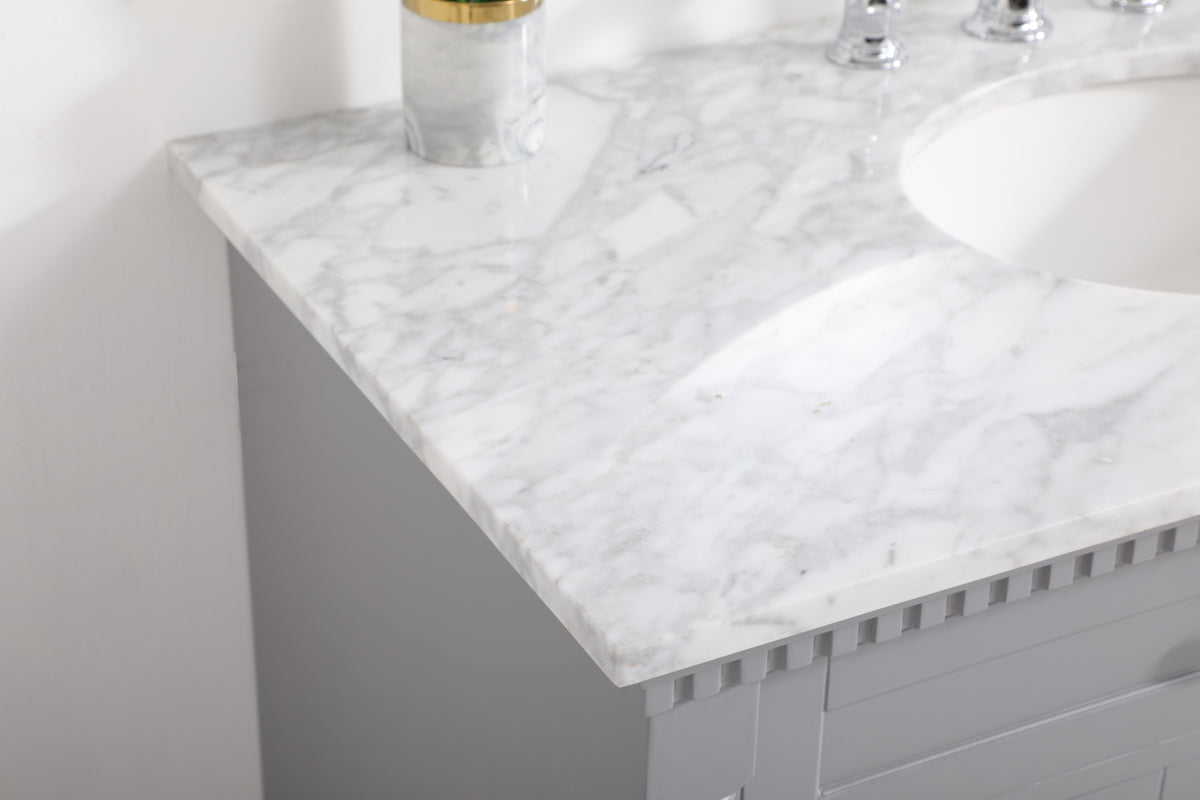 42 inch Single bathroom vanity in  Grey