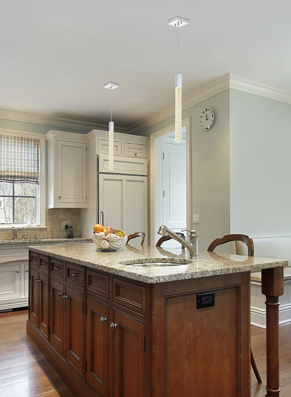 Weston 1 light pendant in chrome