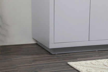 42 inch Single bathroom vanity in grey