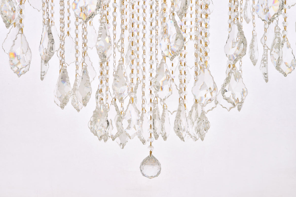 Maria Theresa 84 light Gold Chandelier Clear Royal Cut Crystal