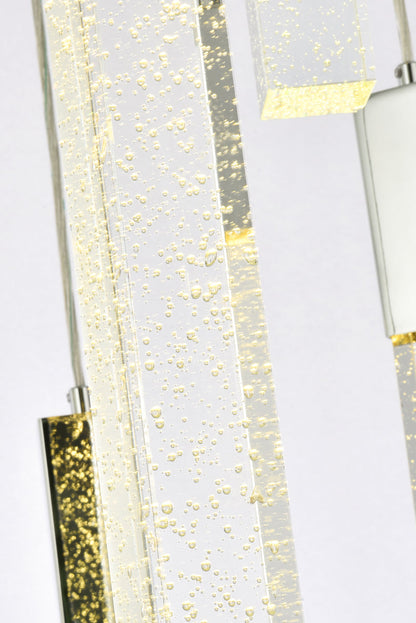 Weston 16 lights pendant in chrome