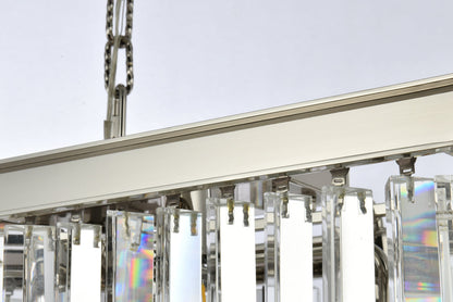 Sydney 12 light polished nickel Chandelier Clear Royal Cut Crystal