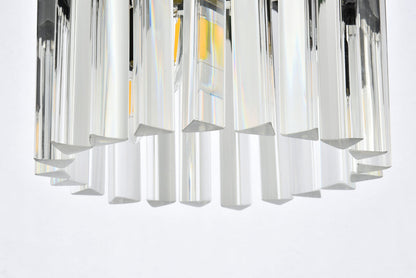 Sydney 3 light Matte Black Pendant Clear Royal Cut Crystal