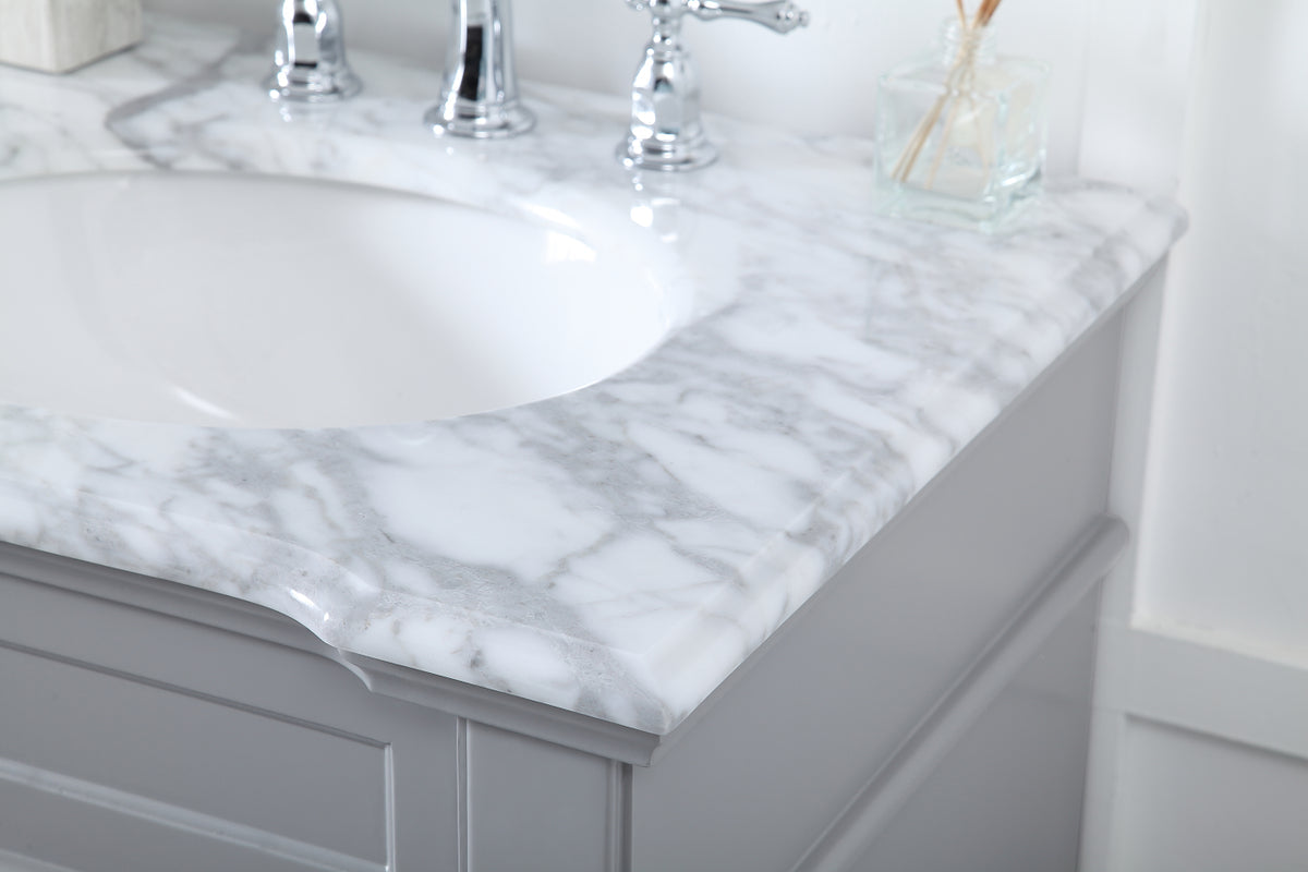 60 inch Double Bathroom Vanity set in Grey