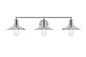 Etude 3 light chrome Wall Sconce