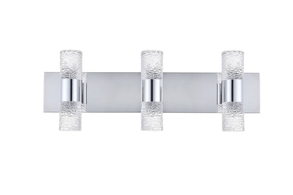 Vega 6 light Chrome LED Wall Sconce