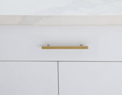 Dior 6-5/16" Center to Center Brass Bar Pull Multipack (set of 10)