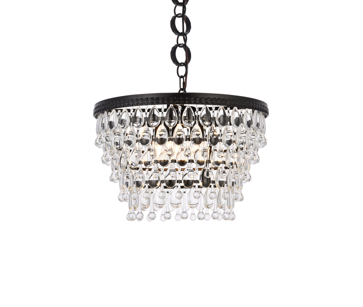 Nordic 5 lights black pendant