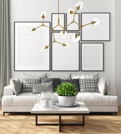 Cavoli 60 inch Chandelier in Brass