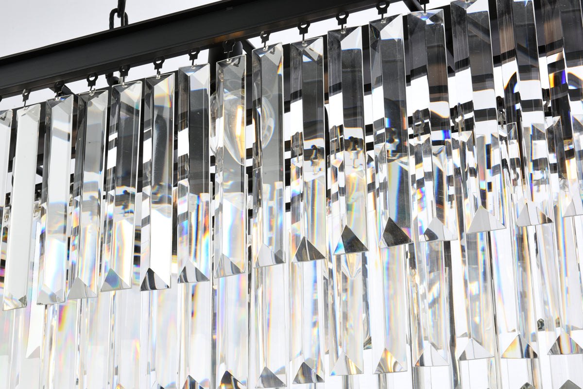 Sydney 12 light Matte Black Chandelier Clear Royal Cut Crystal
