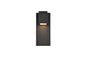 Raine Integrated LED wall sconce in black