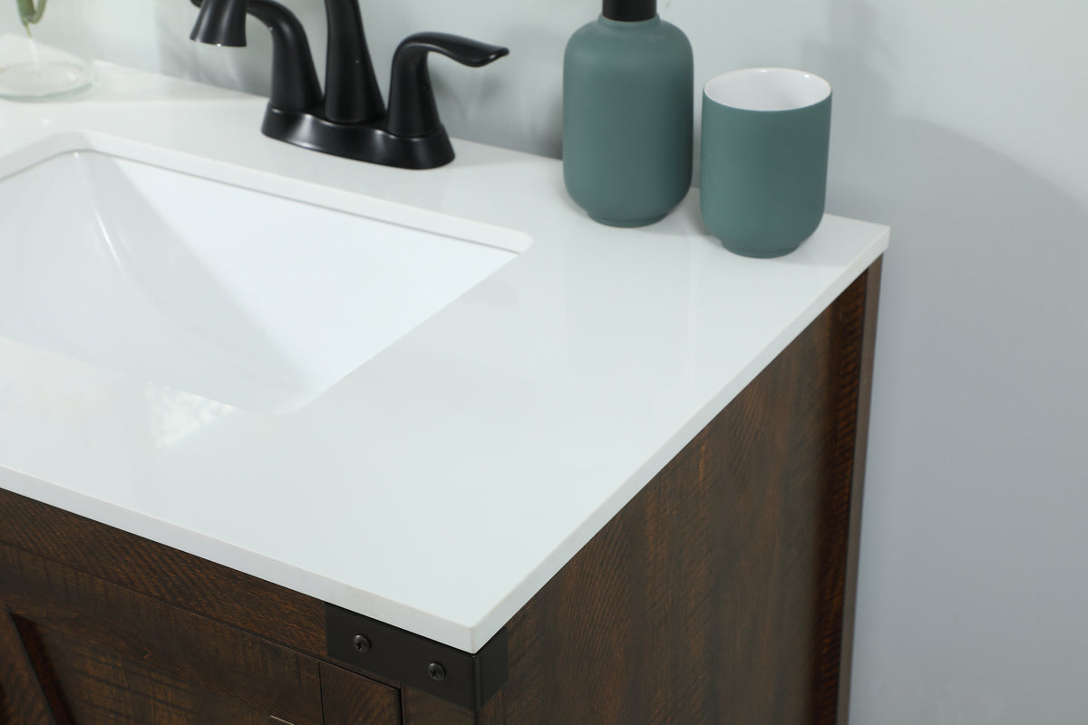 30 inch Single bathroom vanity in expresso