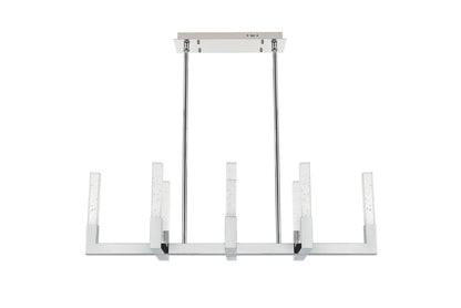 Noemi 42 inch Adjustable LED Pendant in Chrome