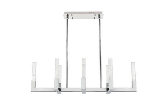 Noemi 42 inch Adjustable LED Pendant in Chrome