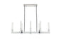 Noemi 42 inch Adjustable LED Pendant in Chrome