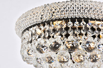 Primo 16 inch black flush mount